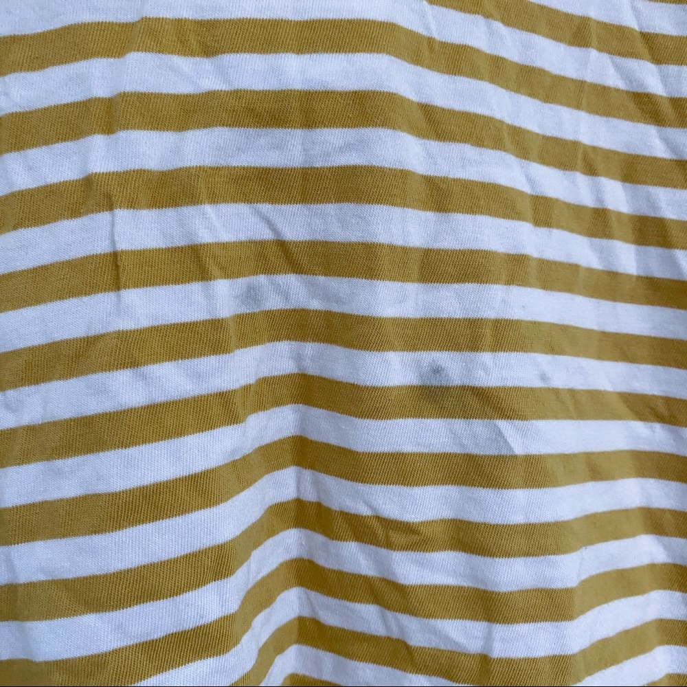 Brandy Melville Gretchen yellow stripe sweater - Picture 3 of 5